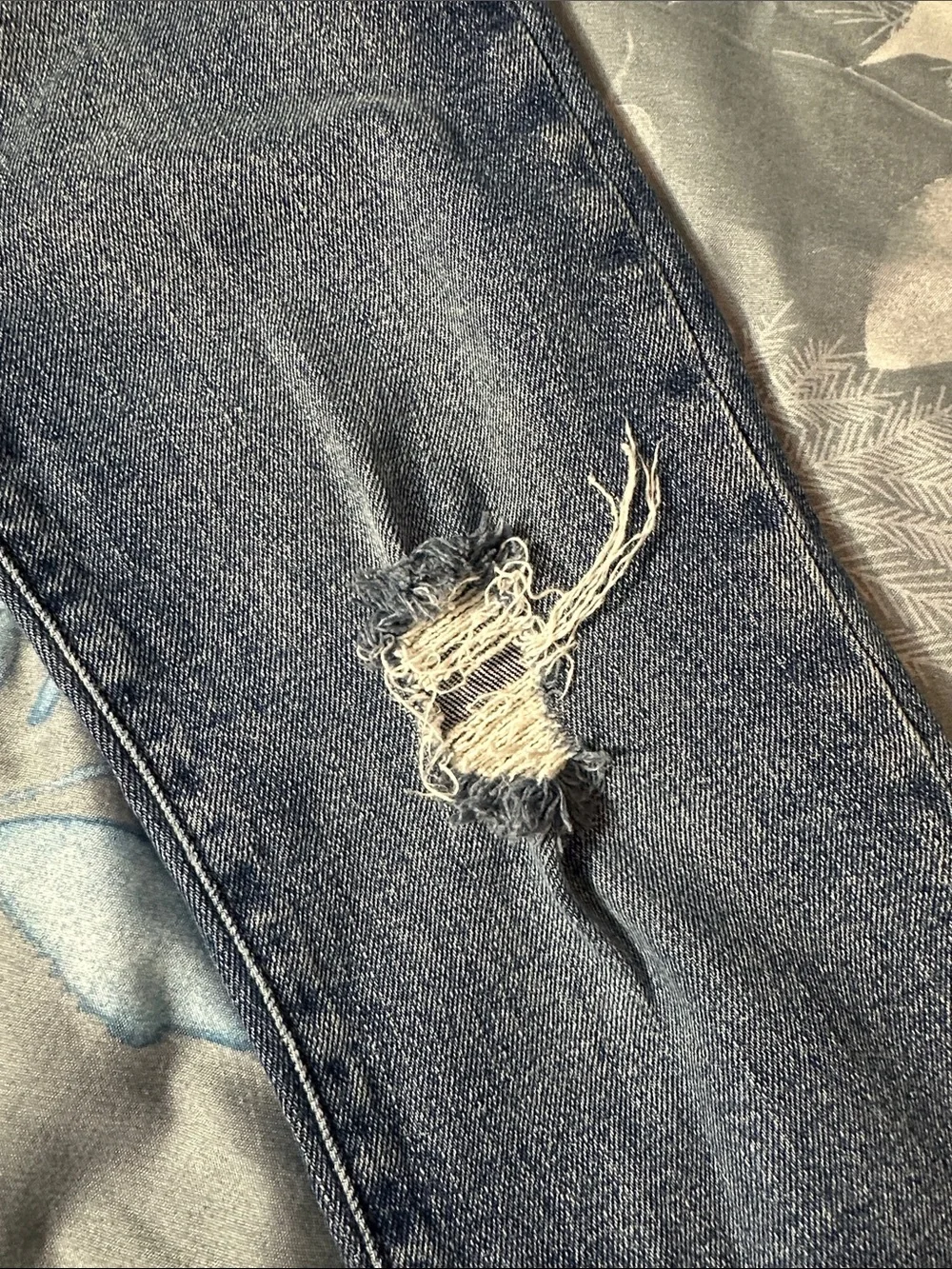 GAP Girls Skinny Jeans in Washed Blue Denim Sz 12 SLIM